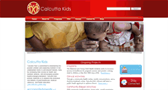 Desktop Screenshot of calcuttakids.org